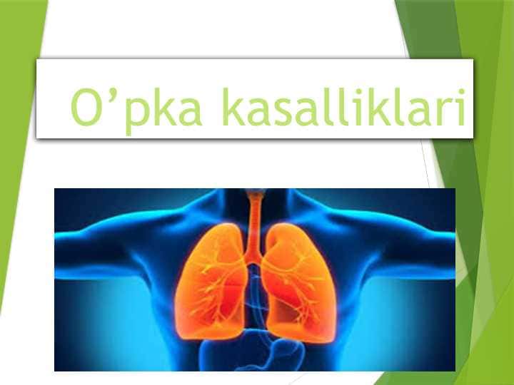 O’pka kasalliklari