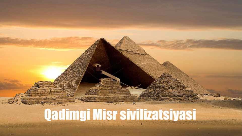 qadimgi Misr sivilizatsiyasi