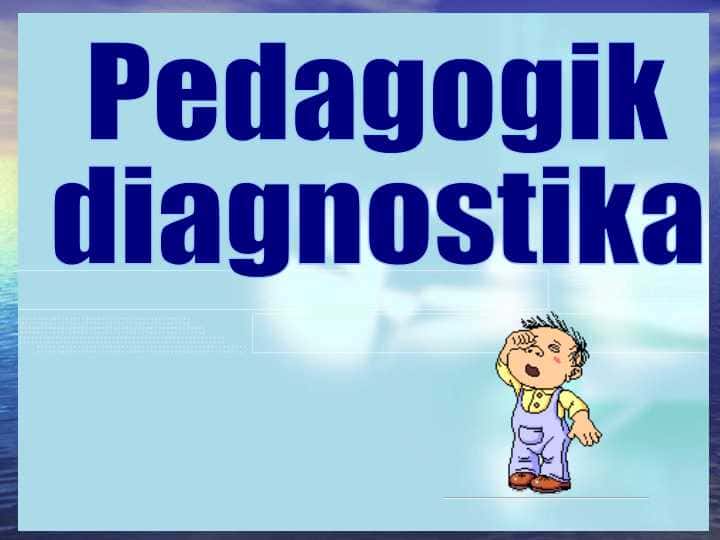 Pedagogik diagnostika