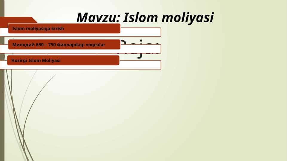 Islom moliyasi