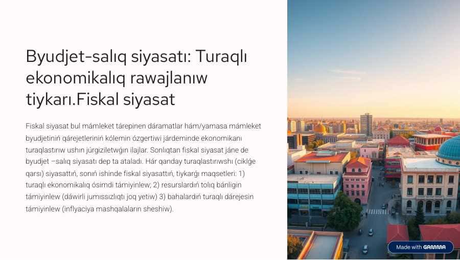 Byudjet saliq siyasati