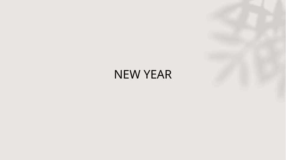 NEW YEAR