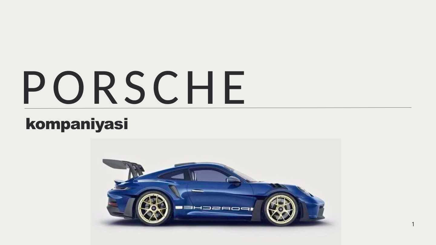 PORSCHE