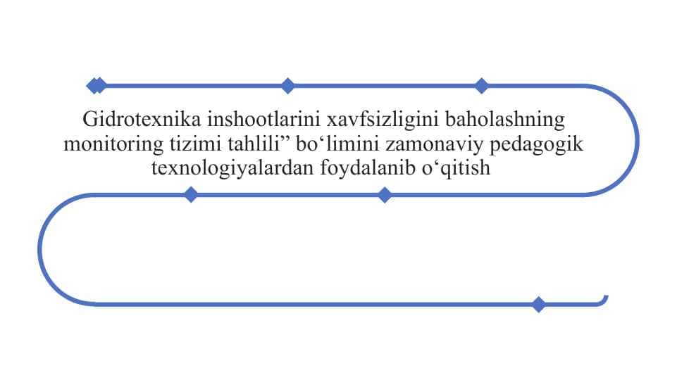 Gidrotexnika inshootlarini xavfsizligin