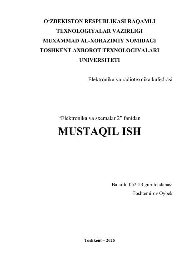 O‘zinduksiya hodisasi