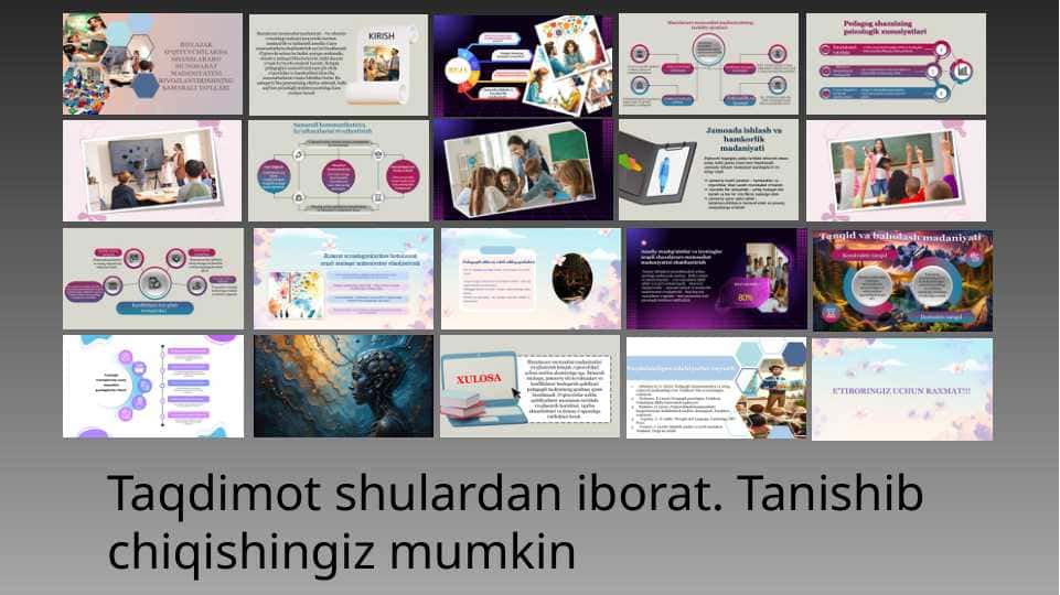 BO‘LAJAK O‘QITUVCHILARDA SHAXSLARARO MUNOSABAT MADANIYATINI RIVOJLANTIRISHNING SAMARALI YO‘LLARI