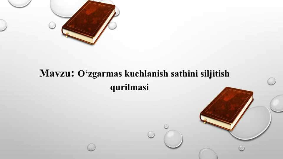 О‘zgarmas kuchlanish sathini siljitish qurilmasi