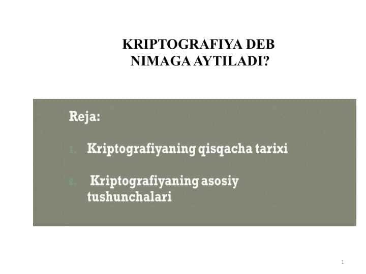 KRIPTOGRAFIYA