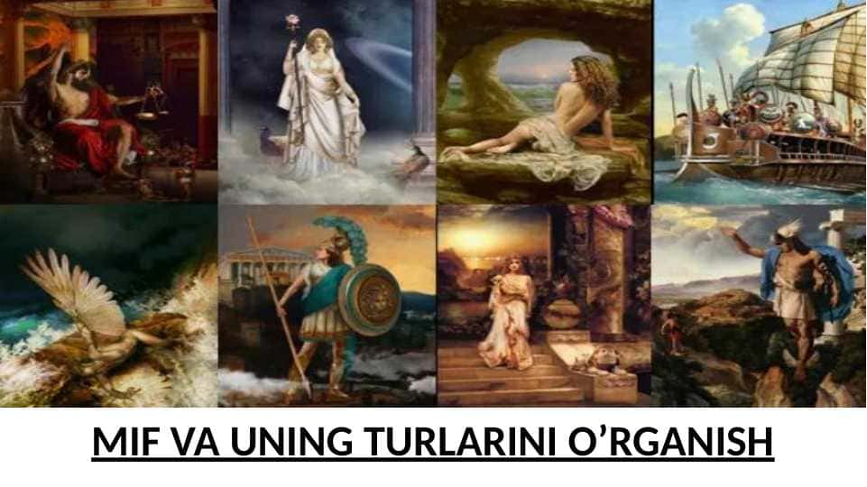 MIF VA UNING TURLARINI O’RGANISH