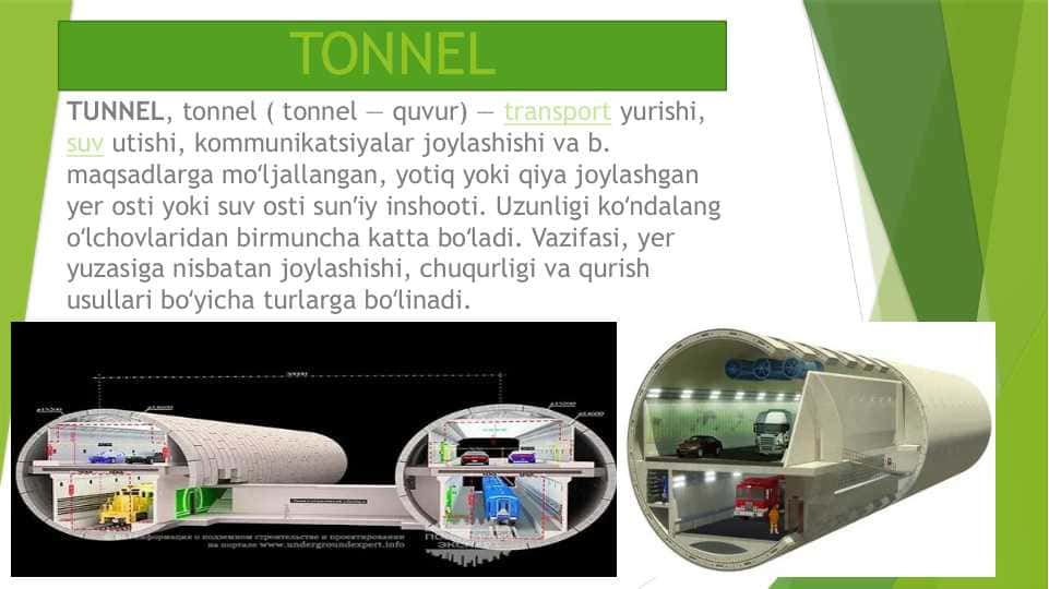 TUNNEL, tonnel