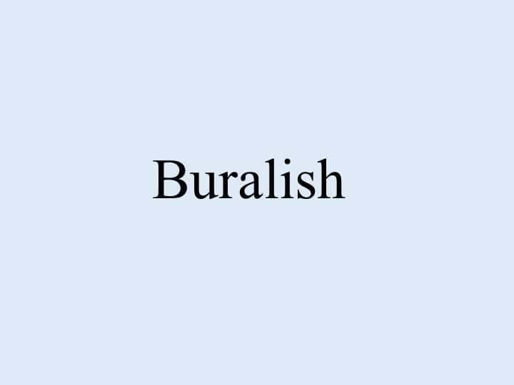 Buralish