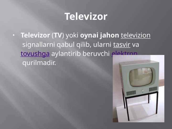 Televizor