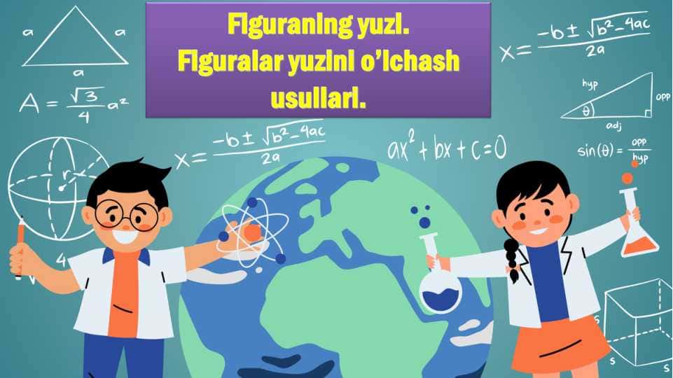 Figuralar yuzini oʻlchash
