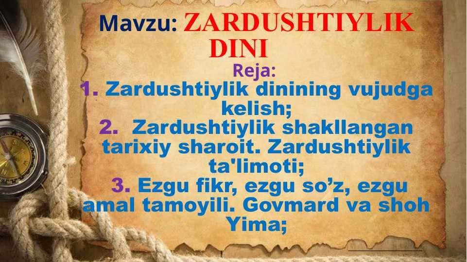 ZARDUSHTIYLIK DINI