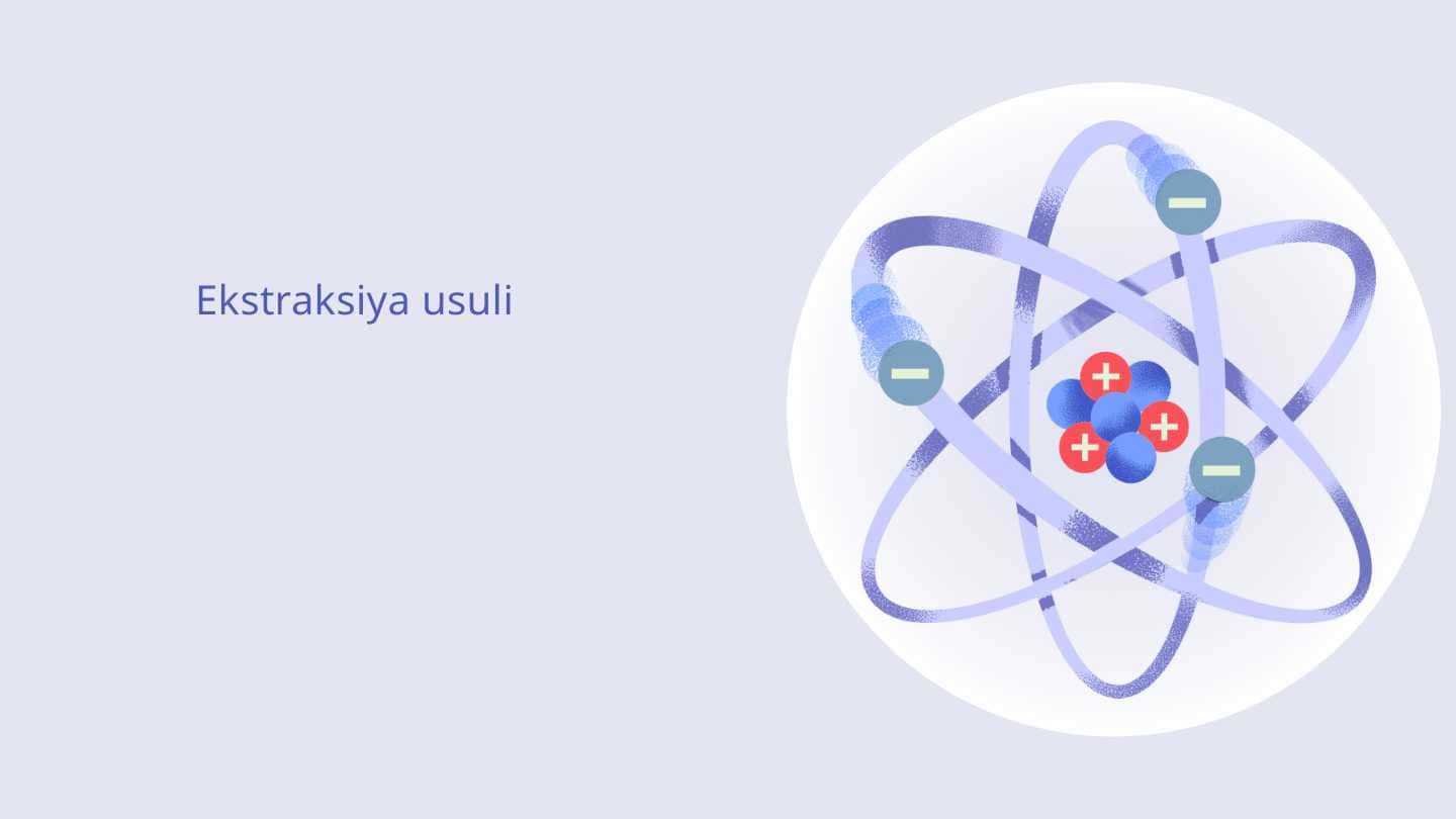 Ekstraksiya usuli