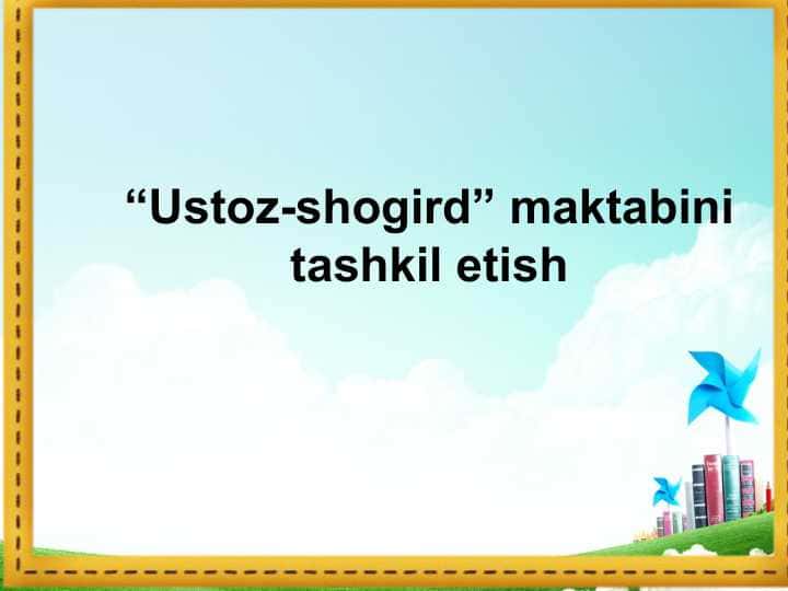 Boshlangʻich taʼlimda metod birlashma ishini tashkil etish