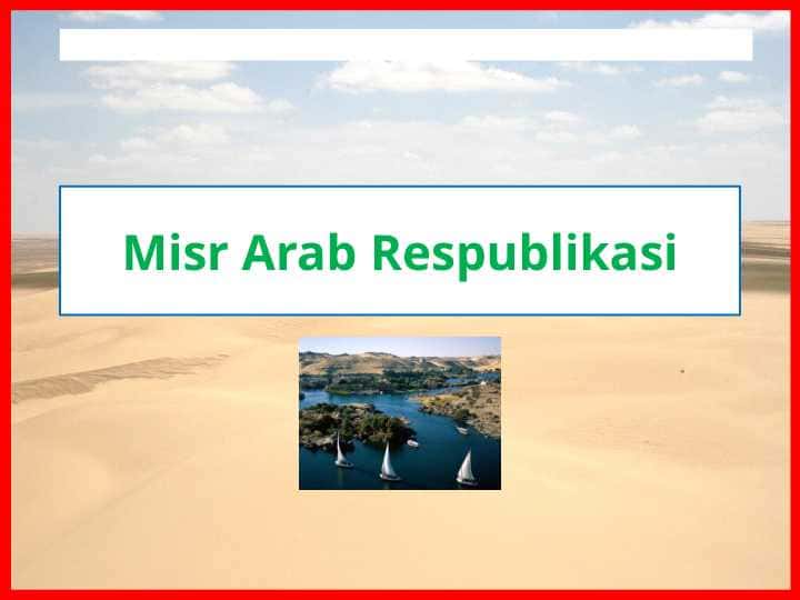 Misr Arab Respublikasi