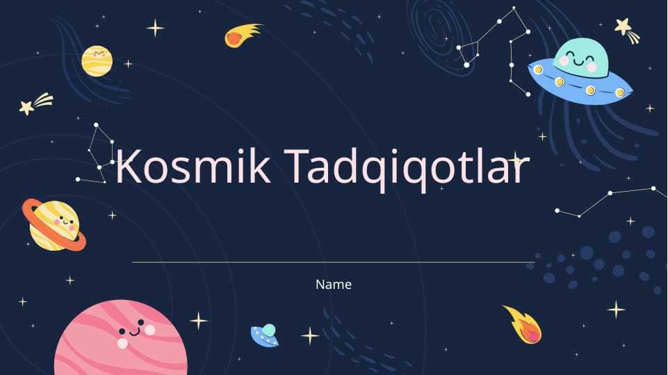 Kosmik tadqiqotlar