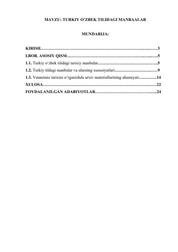 TURKIY OZBEK TILIDAGI MANBAALAR.docx
