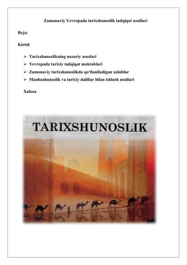 Zamonaviy Yevropada tarixshunoslik tadqiqot usullari 25