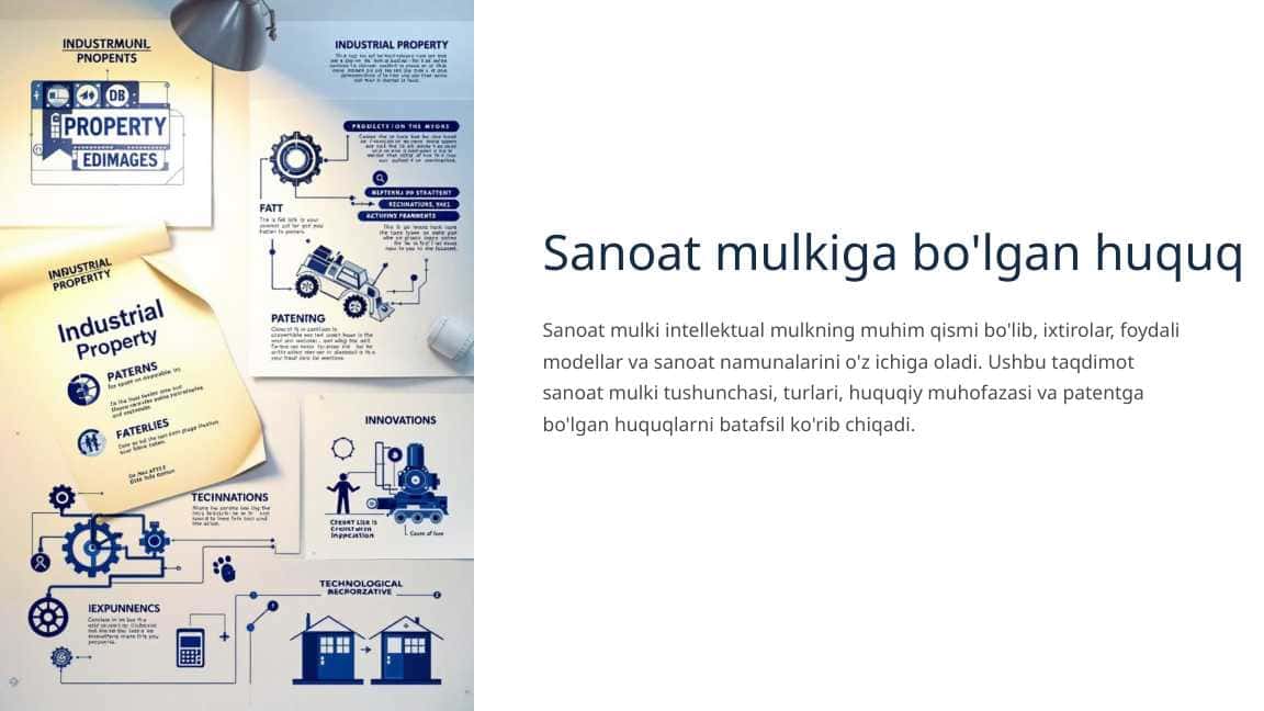 Sanoat mulkiga bo'lgan huquq