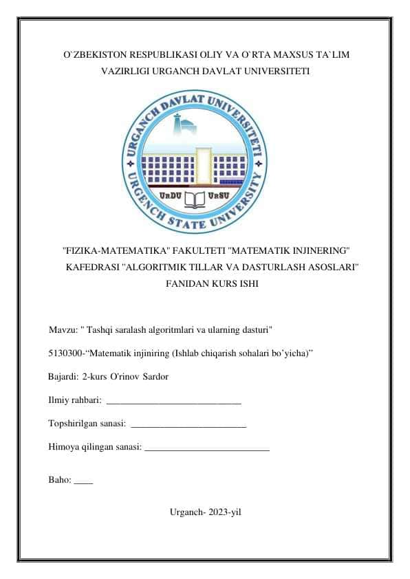 Tashqi saralash algoritmlari va ularning dasturi C#.pdf