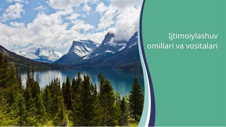 Ijtimoiylashuv omillari va vositalari. Tirik organizmlarning yashash muhiti uning tirik va anorganik tarkibiy qismlari hisoblanadigan ekologik omillar bilan tavsiflanadi.
