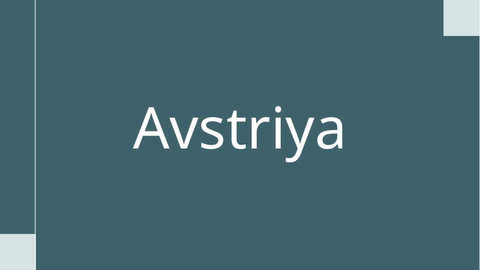 Avstriya iqtisodiyoti