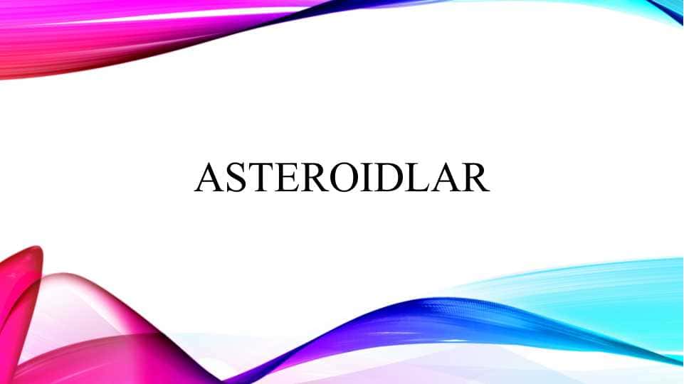 Asteroidlar