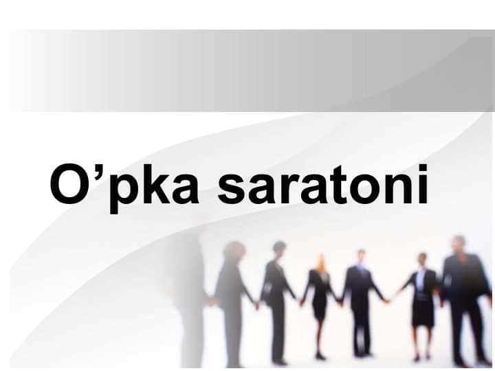 O’pka saratoni