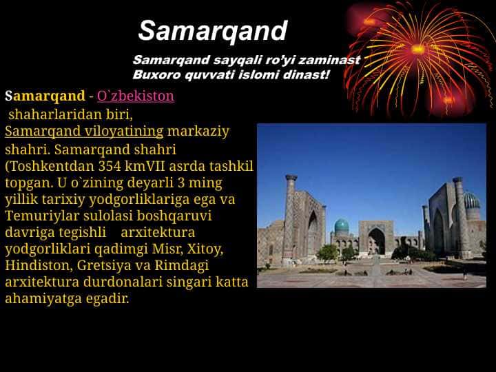 Samarqand