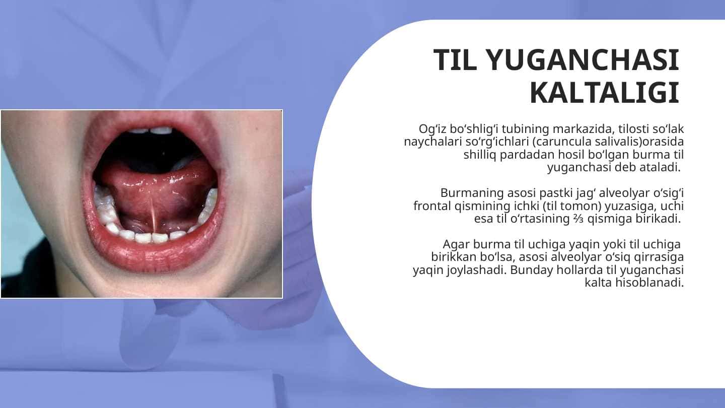 Til yuganchasi kaltaligi