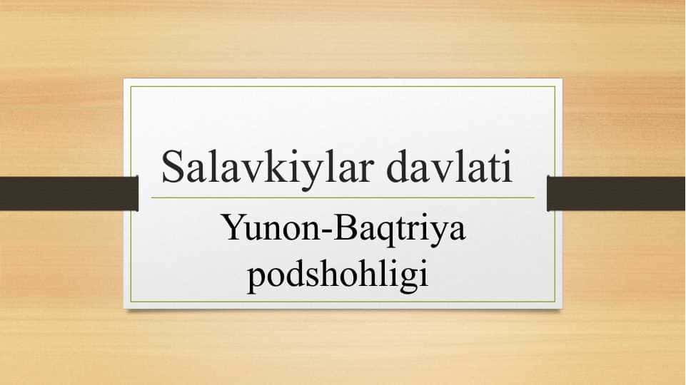 Salavkiylar davlati