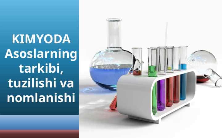 KIMYODA Asoslarning tarkibi, tuzilishi va nomlanishi