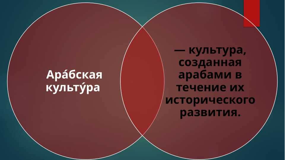 Арабская культура