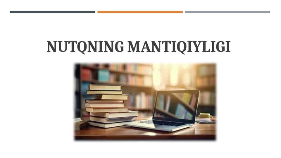 Nutqning mantiqiyligi