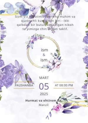 tuy taklifnoma