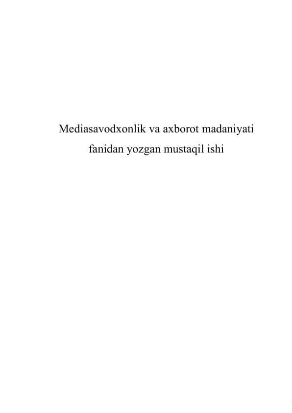 Filmlar va ommaviy madaniyat Hemisga yuklanadigan mustaqil ishlar to'plami