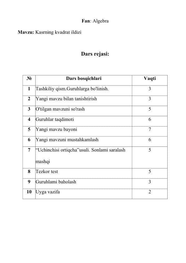 Kasrning kvadrat ildizi D.docx