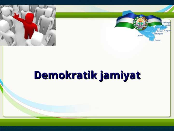 Demokratik jamiyat