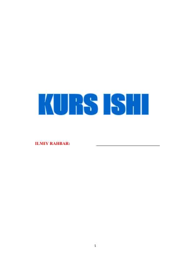 Ijtimoiy pedagogik texnologiya tushunchasi va uning mohiyati (KURS ISHI)