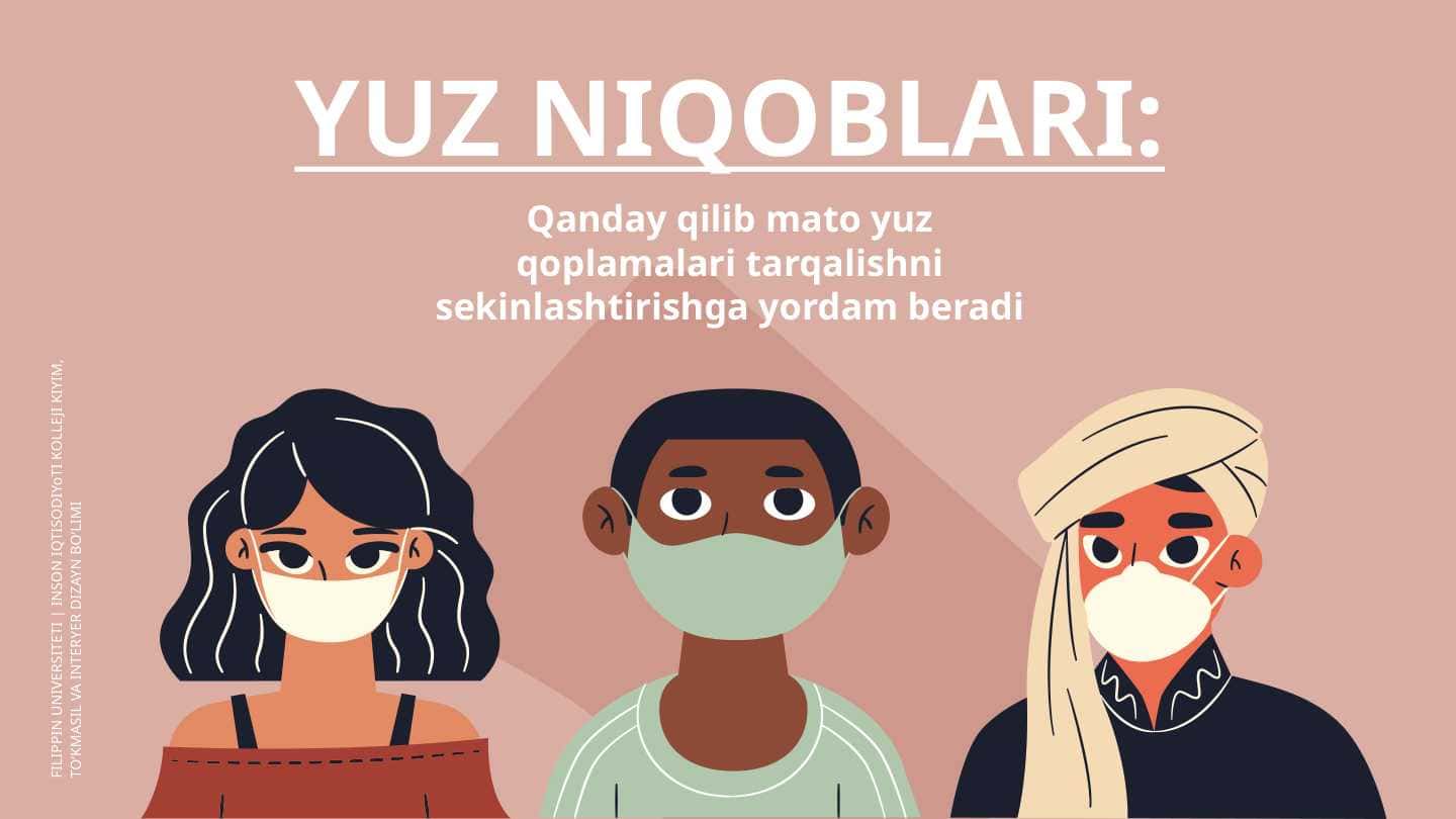 YUZ NIQOBLARI