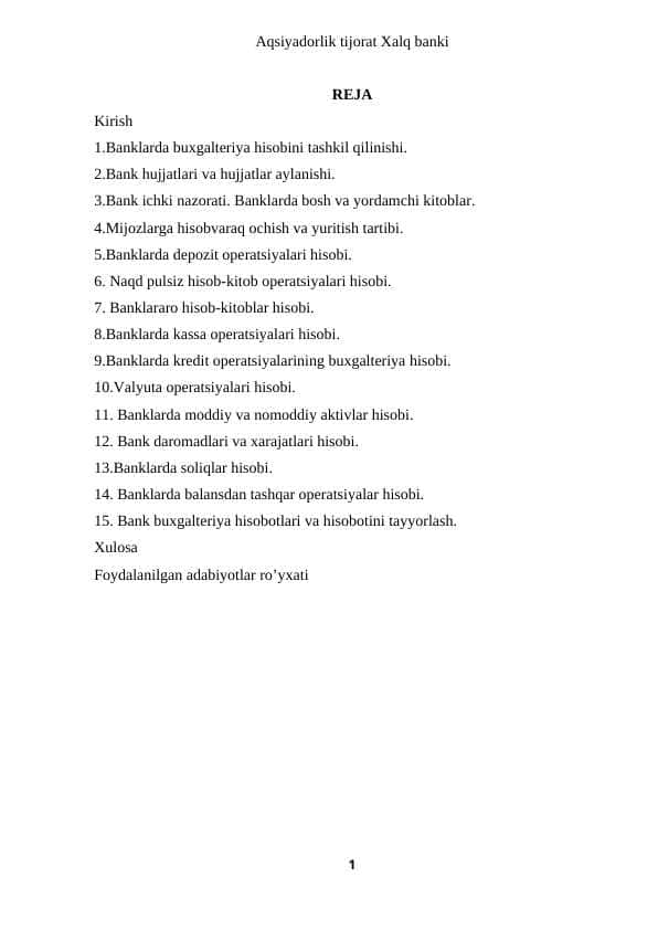 Aqsiyadorlik tijorat Xalq banki