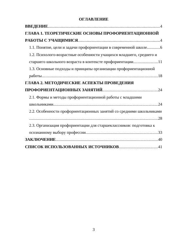 Подготовка и проведение занятий с детьми по профориентации в младшей, средней и старшей школе.