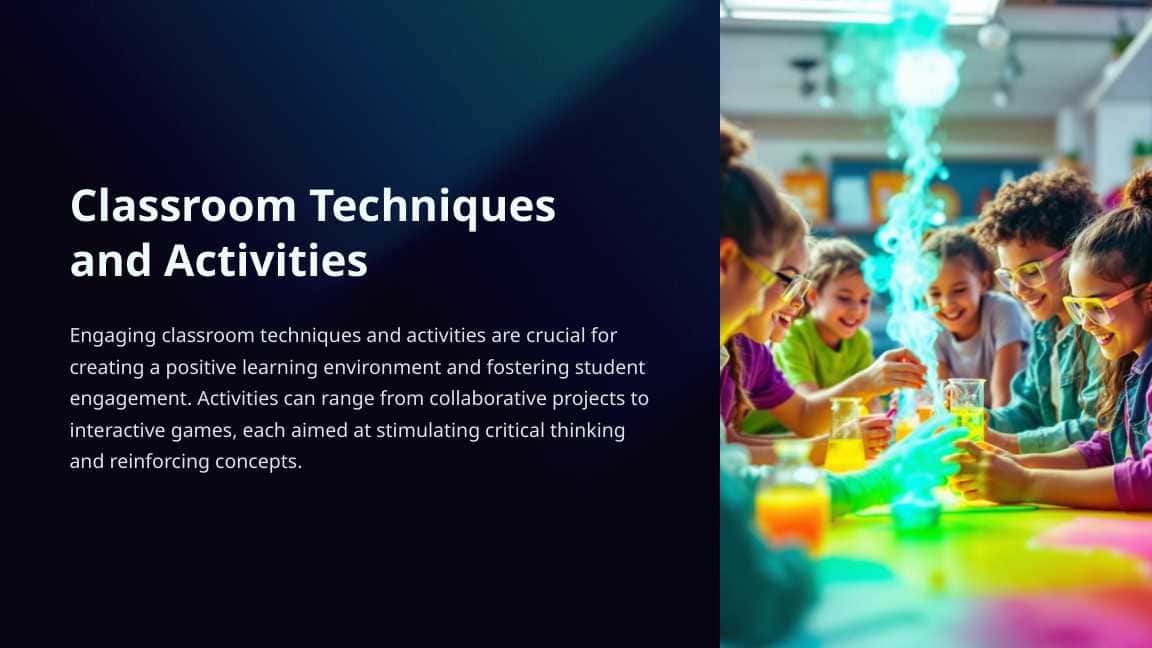 Classroom Techniques and Activities