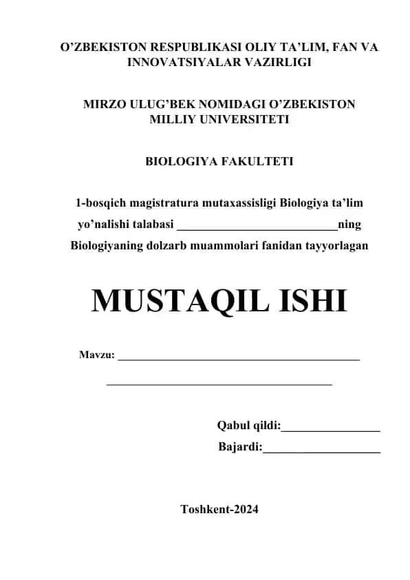 Biologiya va tibbiyotda sun'iy intelekt