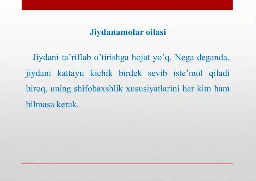 Jiydanamolar oilas