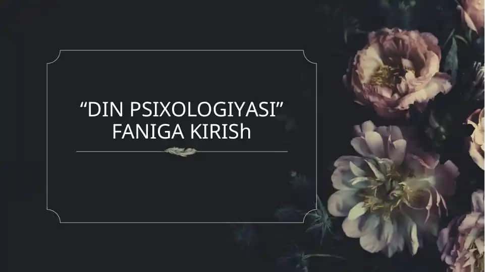 Din Psixologiyasi