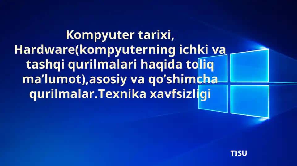 Kompyuter tarixi