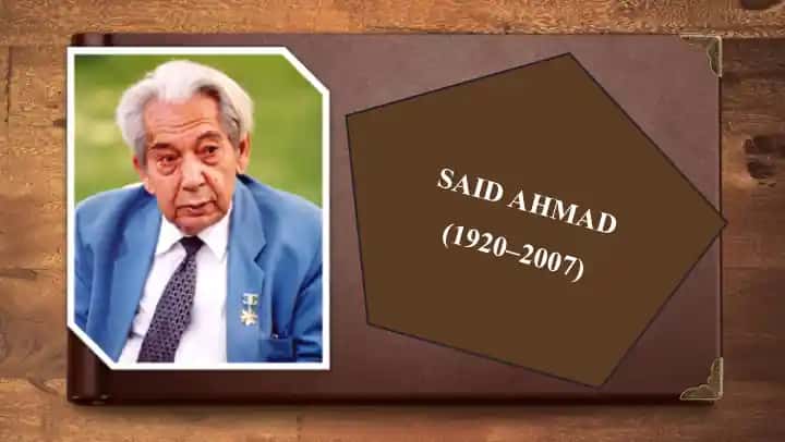 SAID AHMAD